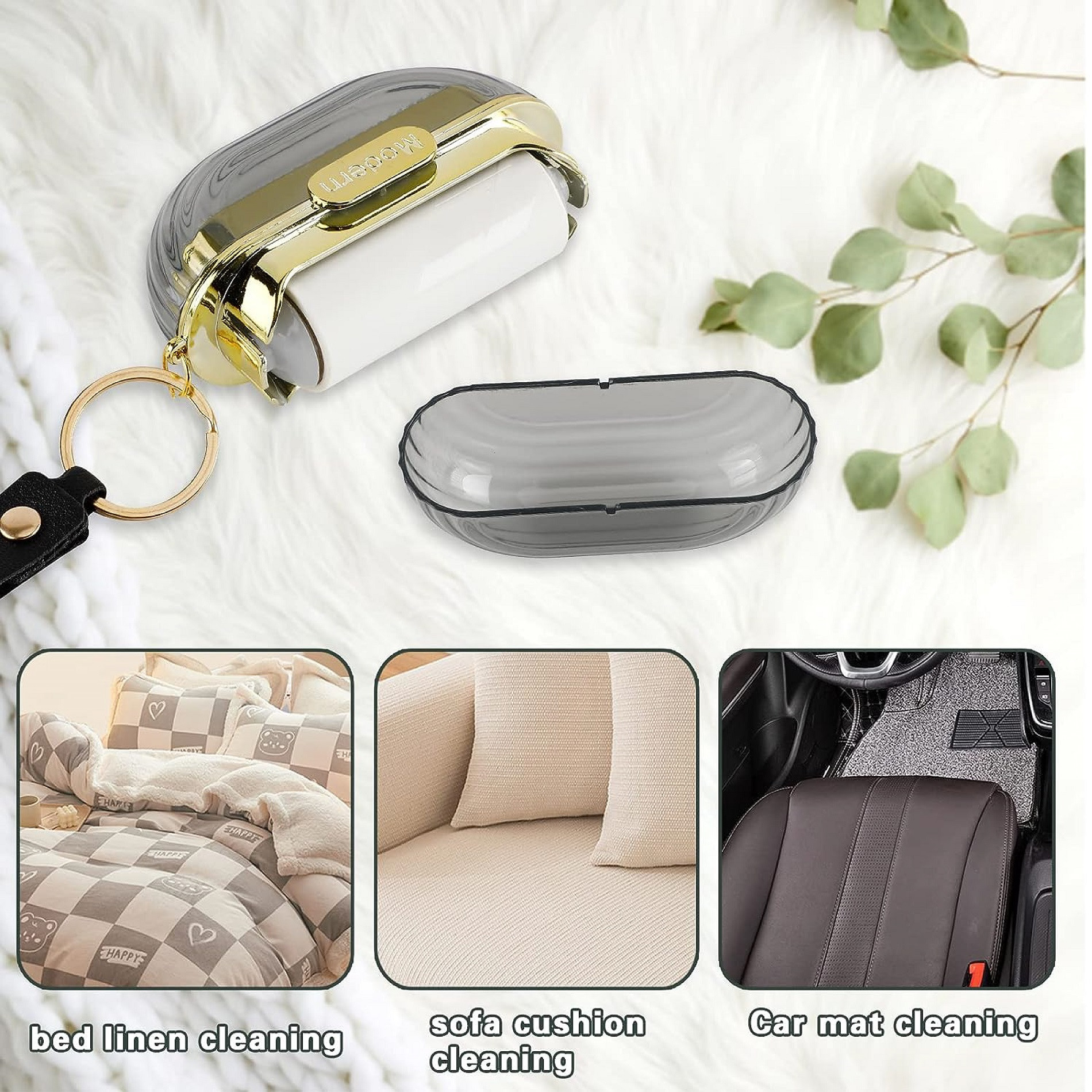 Miniatura 3 de Llavero Removedor Pelusas Motas 2 en 1